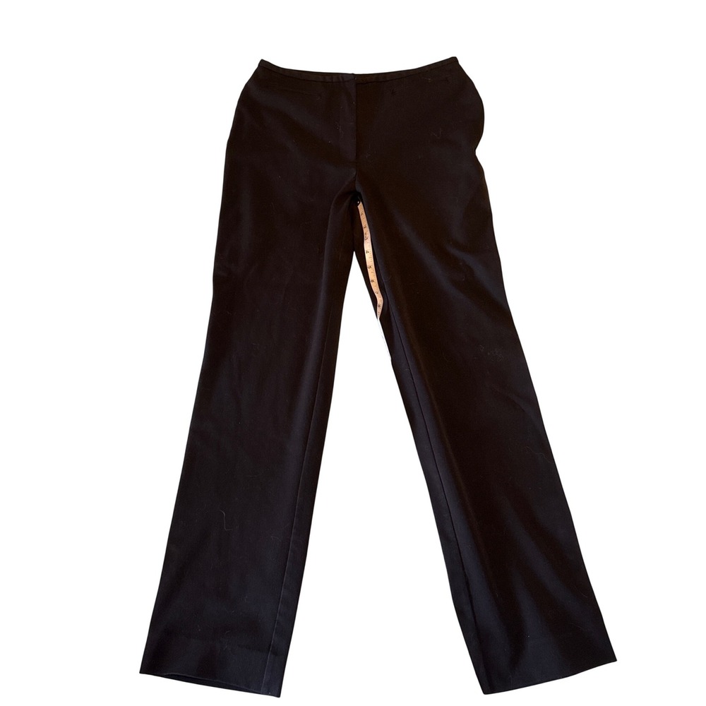 The Limited Womens Black Straight Leg Dress Pants Mid Rise‎ Office Trousers